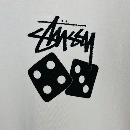 Stussy Dice Pigment Dyed Tee 'Black'