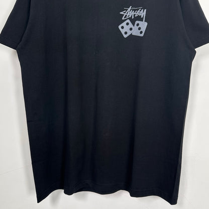 Stussy Dice Pigment Dyed Tee 'Black'