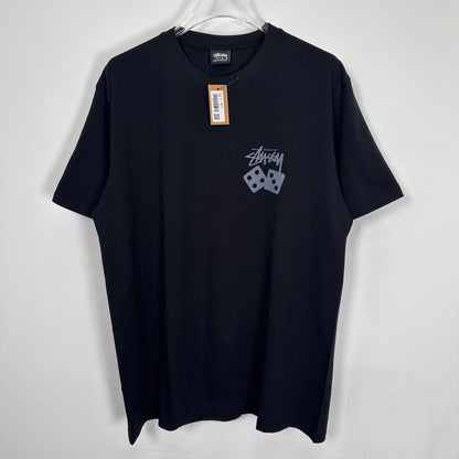Stussy Dice Pigment Dyed Tee 'Black'