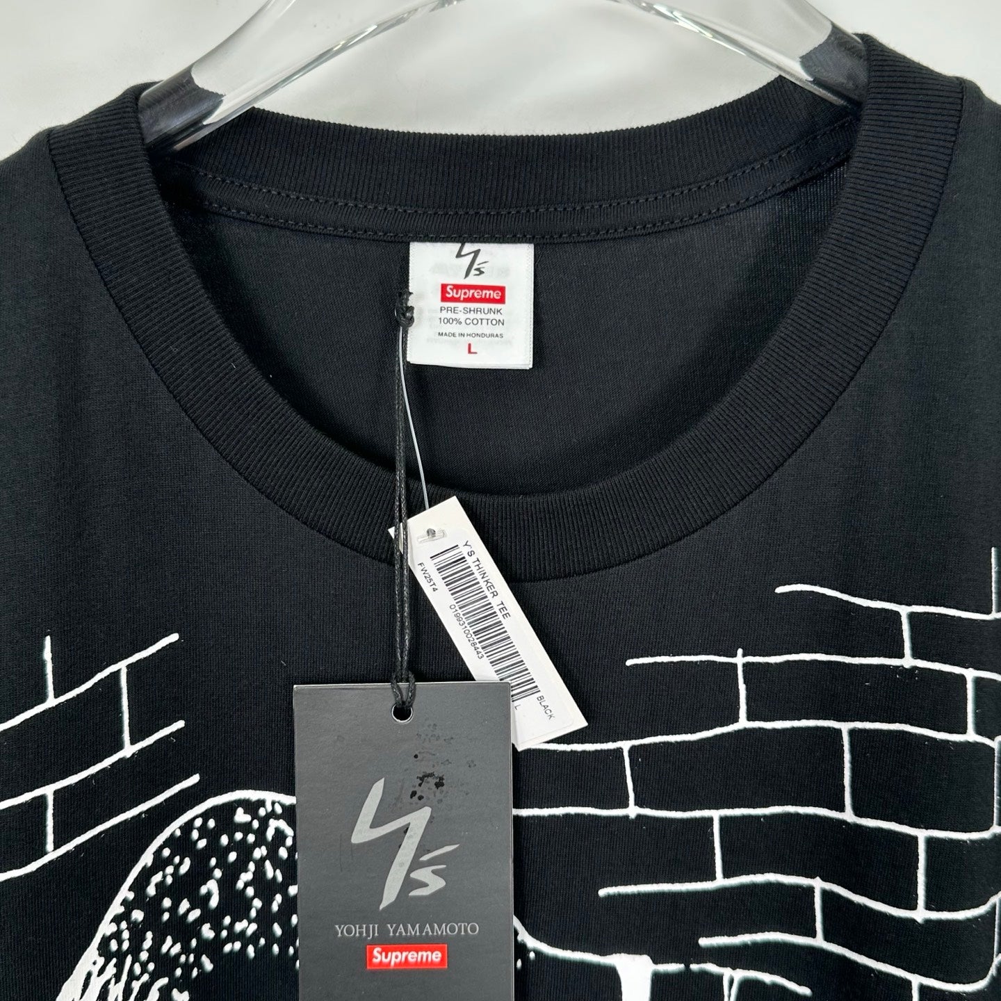 Supreme Y's by Yohji Yamamoto Sinker T-shirt