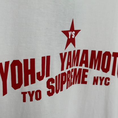 Supreme x Y's by Yohji Yamamoto Star Tee "White"