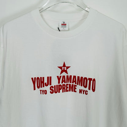 Supreme x Y's by Yohji Yamamoto Star Tee "White"