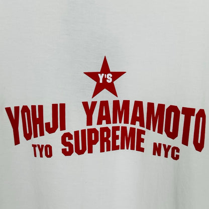 Supreme x Y's by Yohji Yamamoto Star Tee "White"