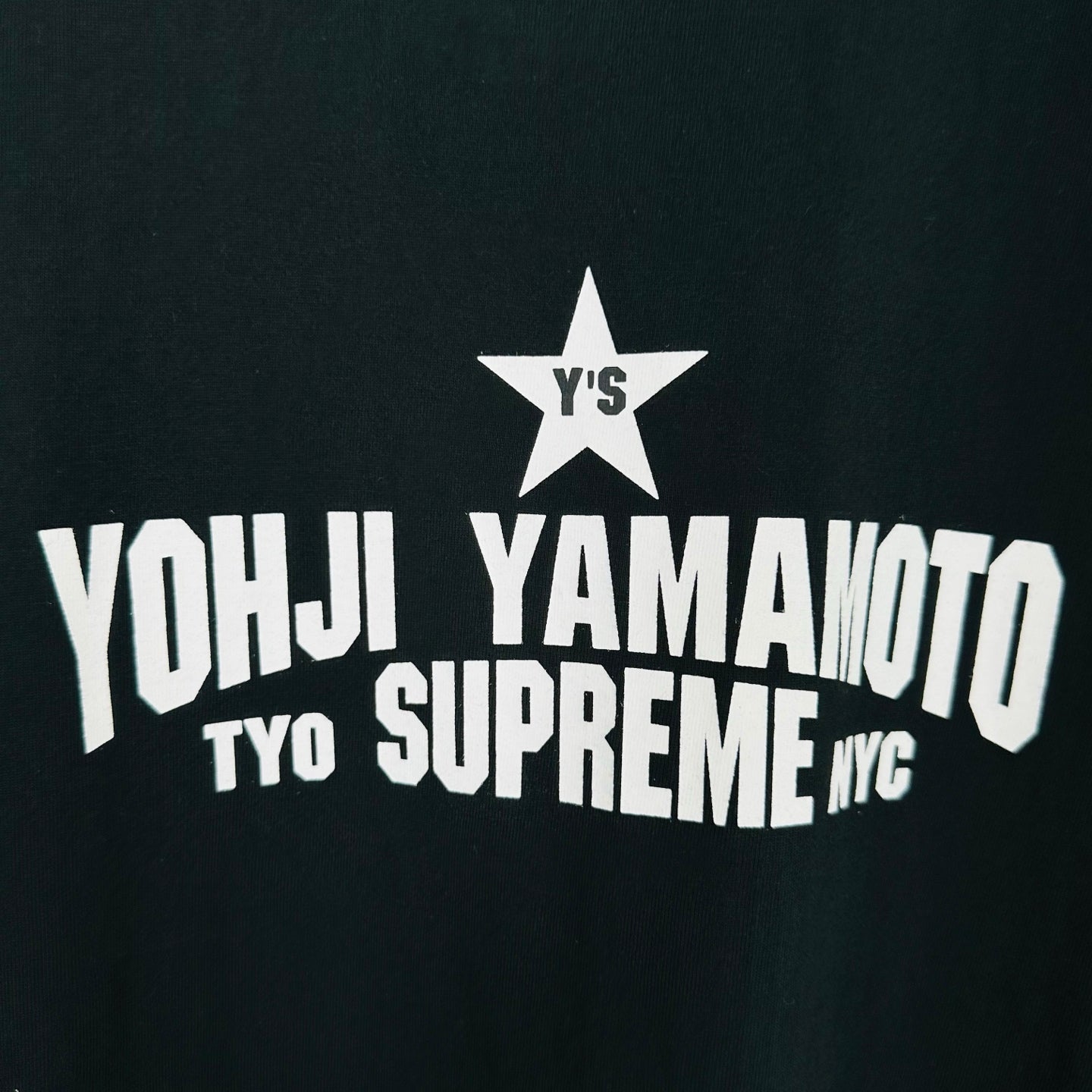 Supreme x Y's by Yohji Yamamoto Star Tee "White"