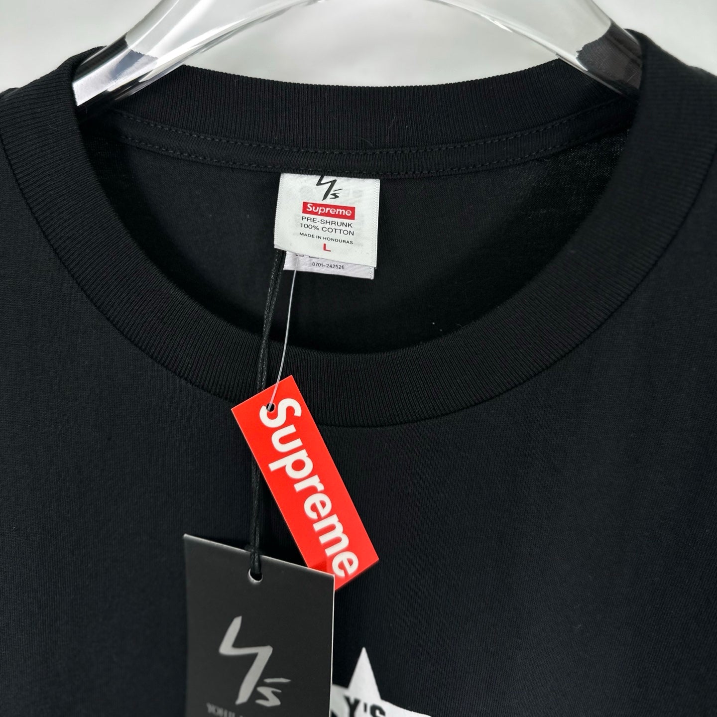 Supreme x Y's by Yohji Yamamoto Star Tee "White"