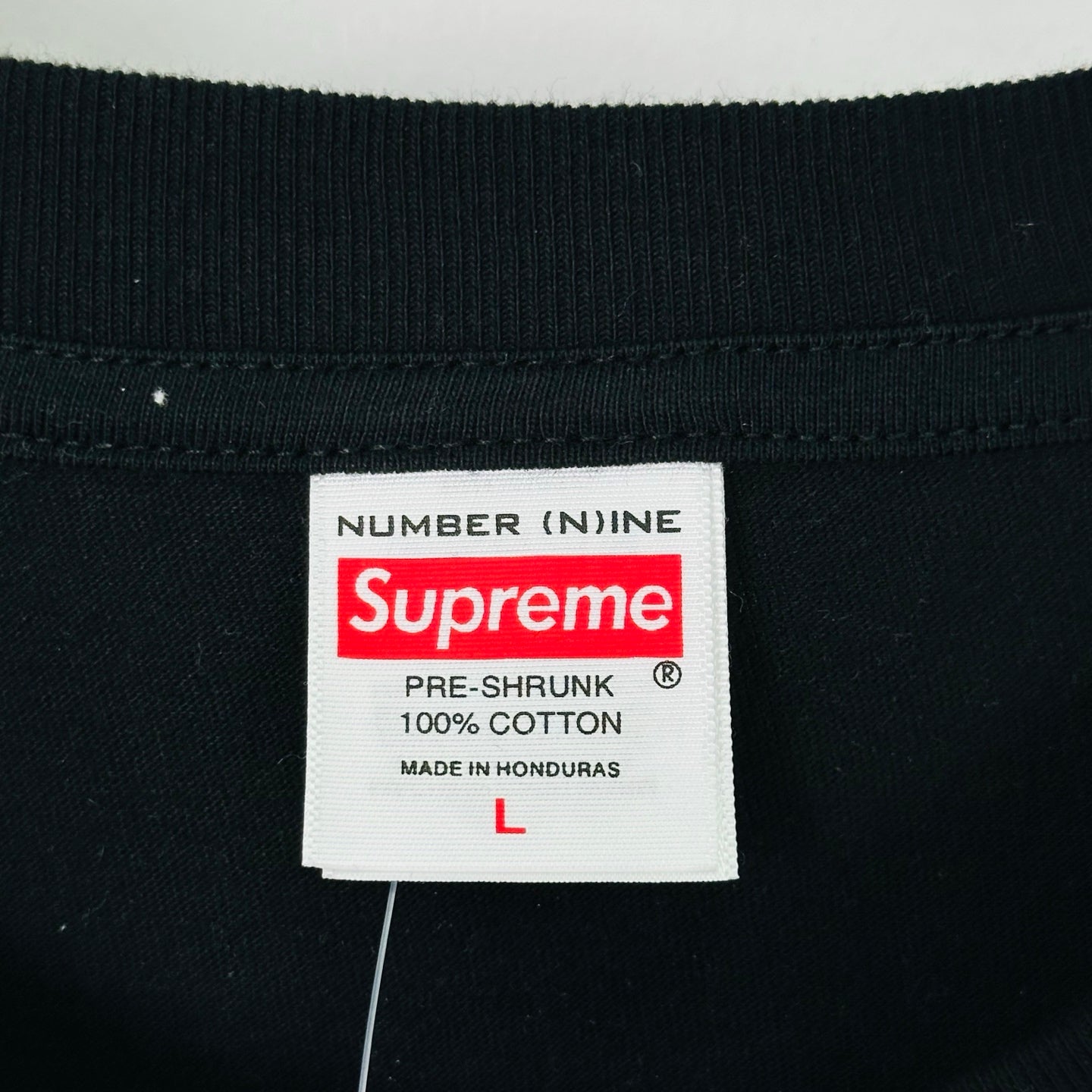 Supreme x Number (N)ine Shut Up Tee "Black"