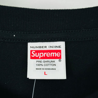 Supreme x Number (N)ine Shut Up Tee "Black"
