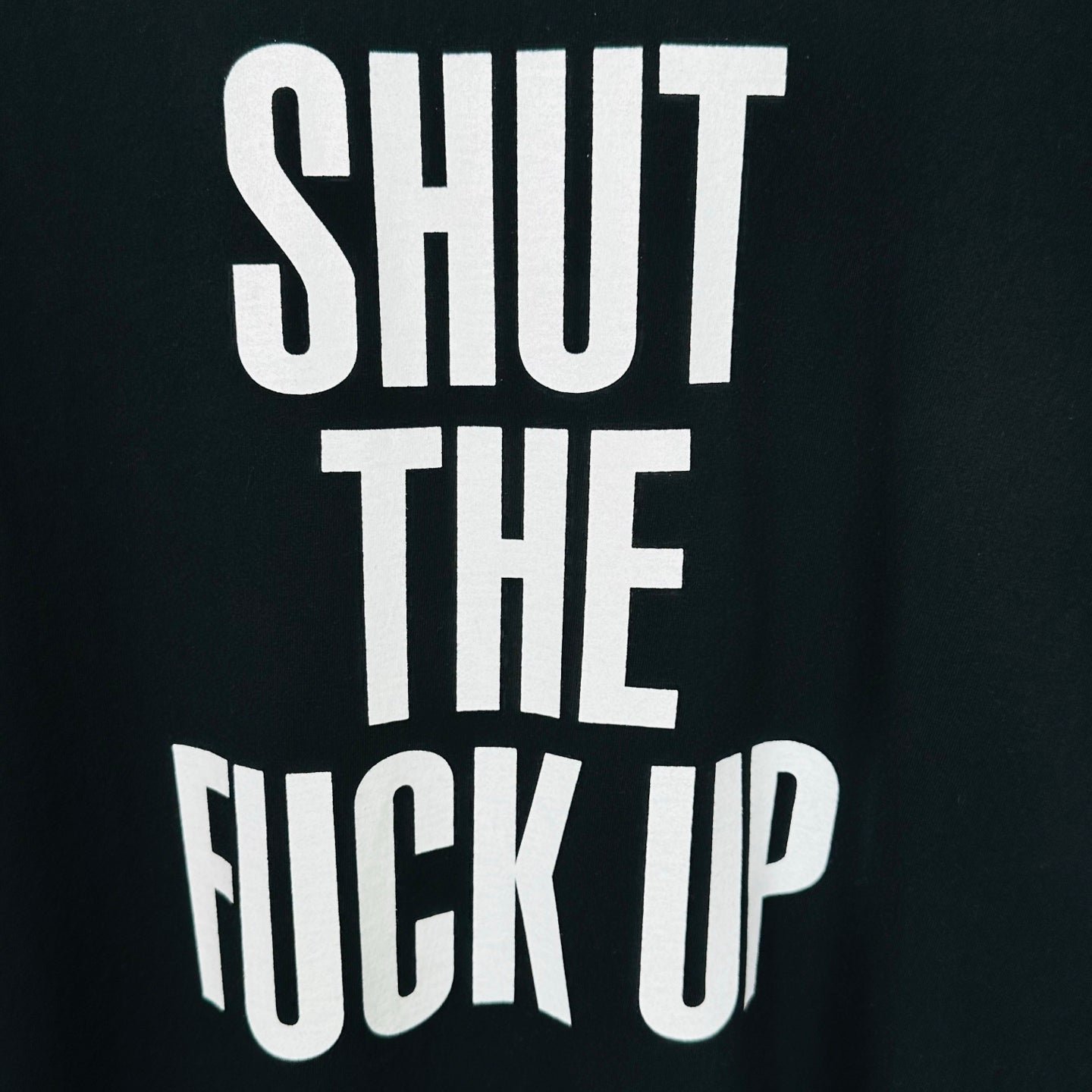 Supreme x Number (N)ine Shut Up Tee "Black"