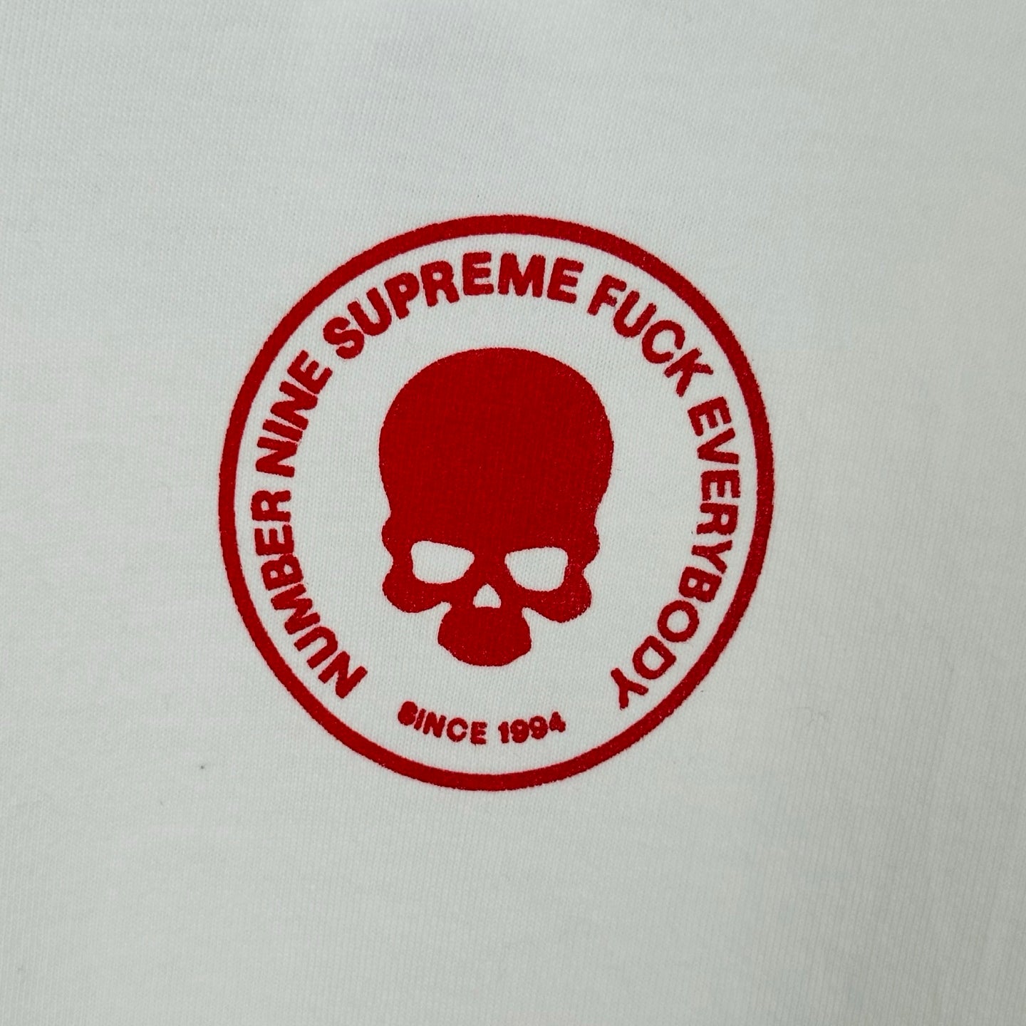 Supreme x Number (N)ine Shut Up Tee "Black"