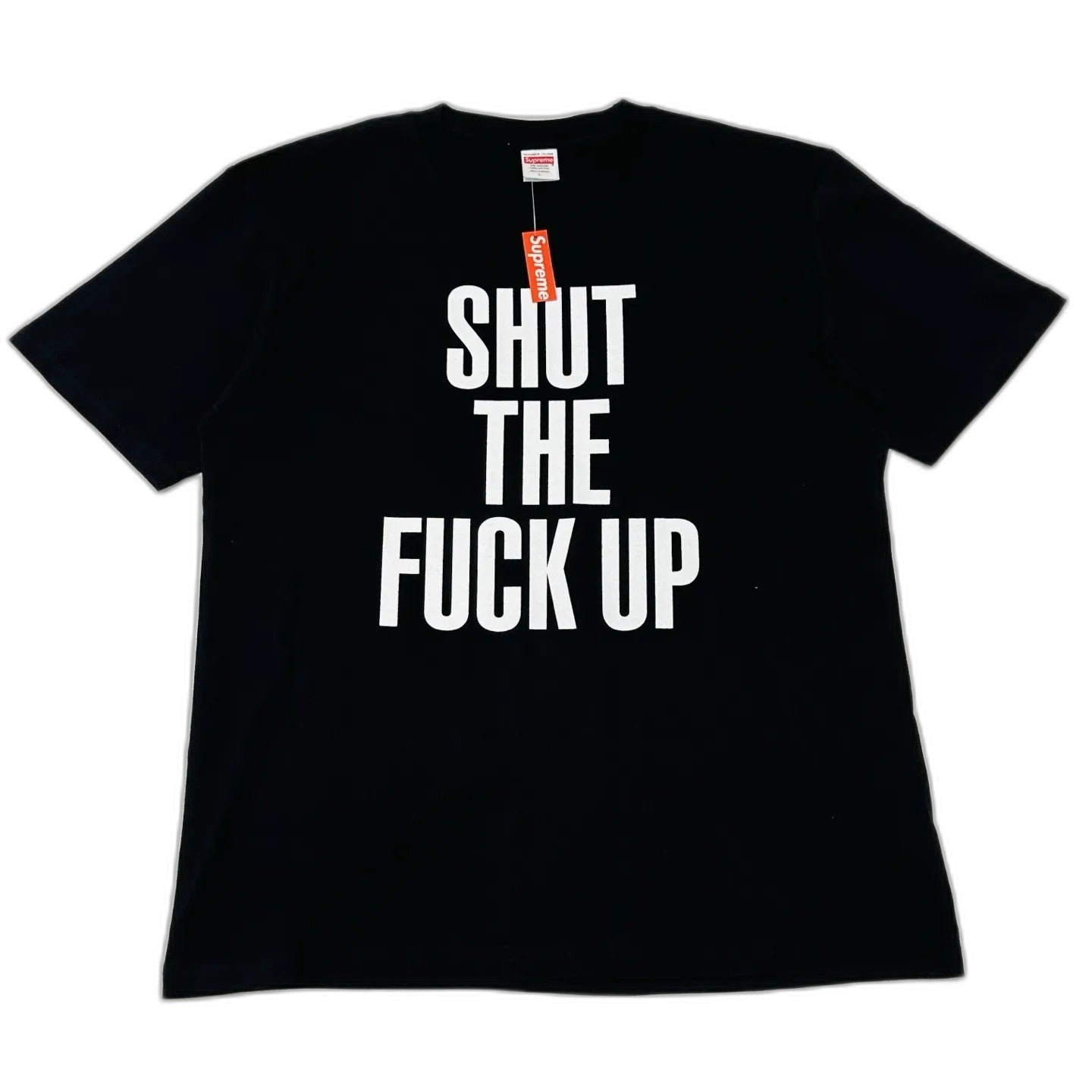 Supreme x Number (N)ine Shut Up Tee "Black"