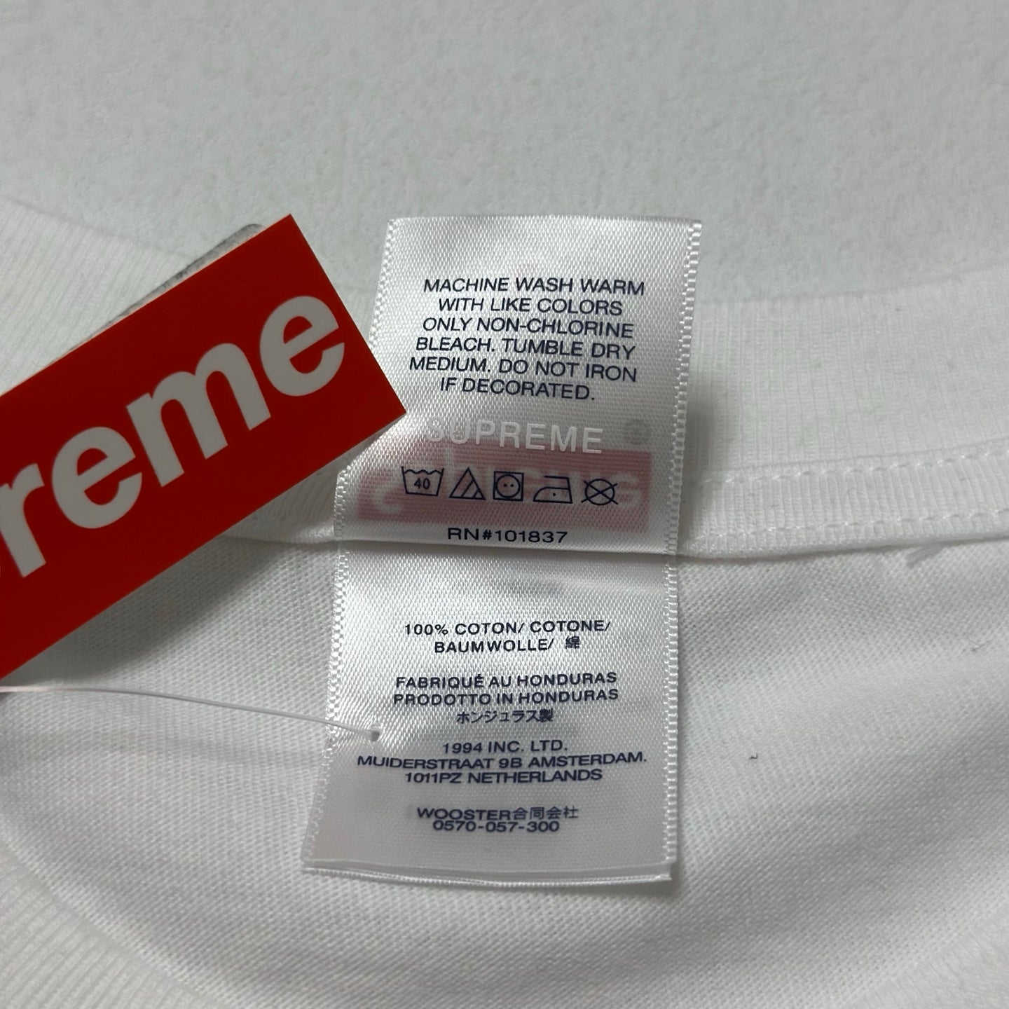 Supreme Dust Tee "Black"
