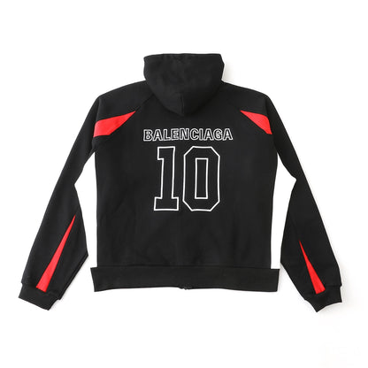 Balenciaga Nba Collaboration Oversized Zip-Up Hoodie