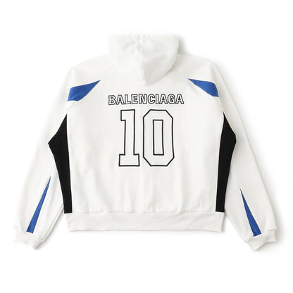 Balenciaga Nba Collaboration Oversized Zip-Up Hoodie