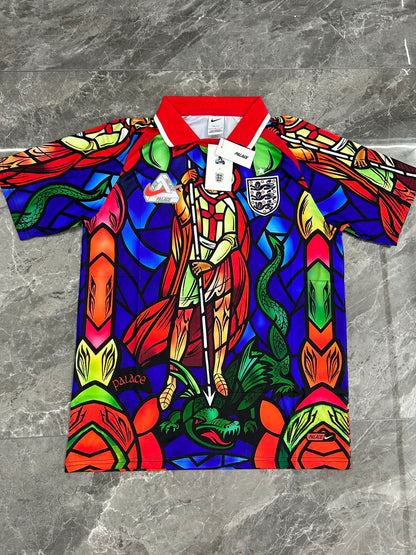 Nike x PALACE X2 World Cup Short-Sleeve Football Jersey England "Multi"
