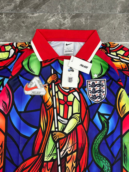 Nike x PALACE X2 World Cup Short-Sleeve Football Jersey England "Multi"
