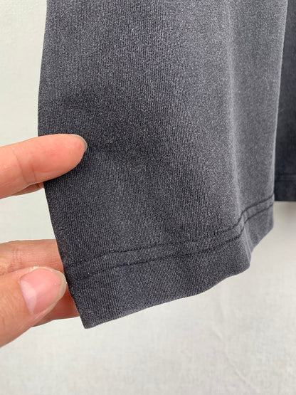 Balenciaga Black Boxy Tee with Logo Print and Balenciaga