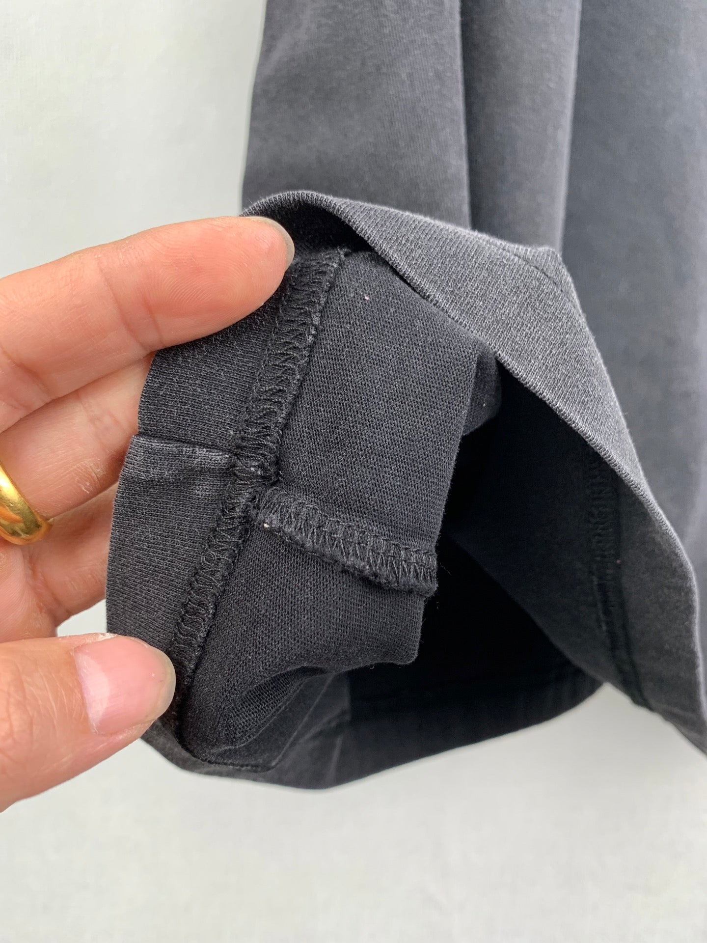 Balenciaga Black Boxy Tee with Logo Print and Balenciaga