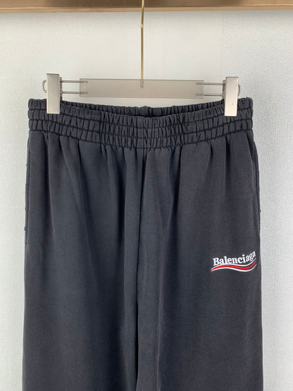 Balenciaga Men's Political Campaign Jogging Pants