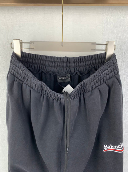 Balenciaga Men's Political Campaign Jogging Pants