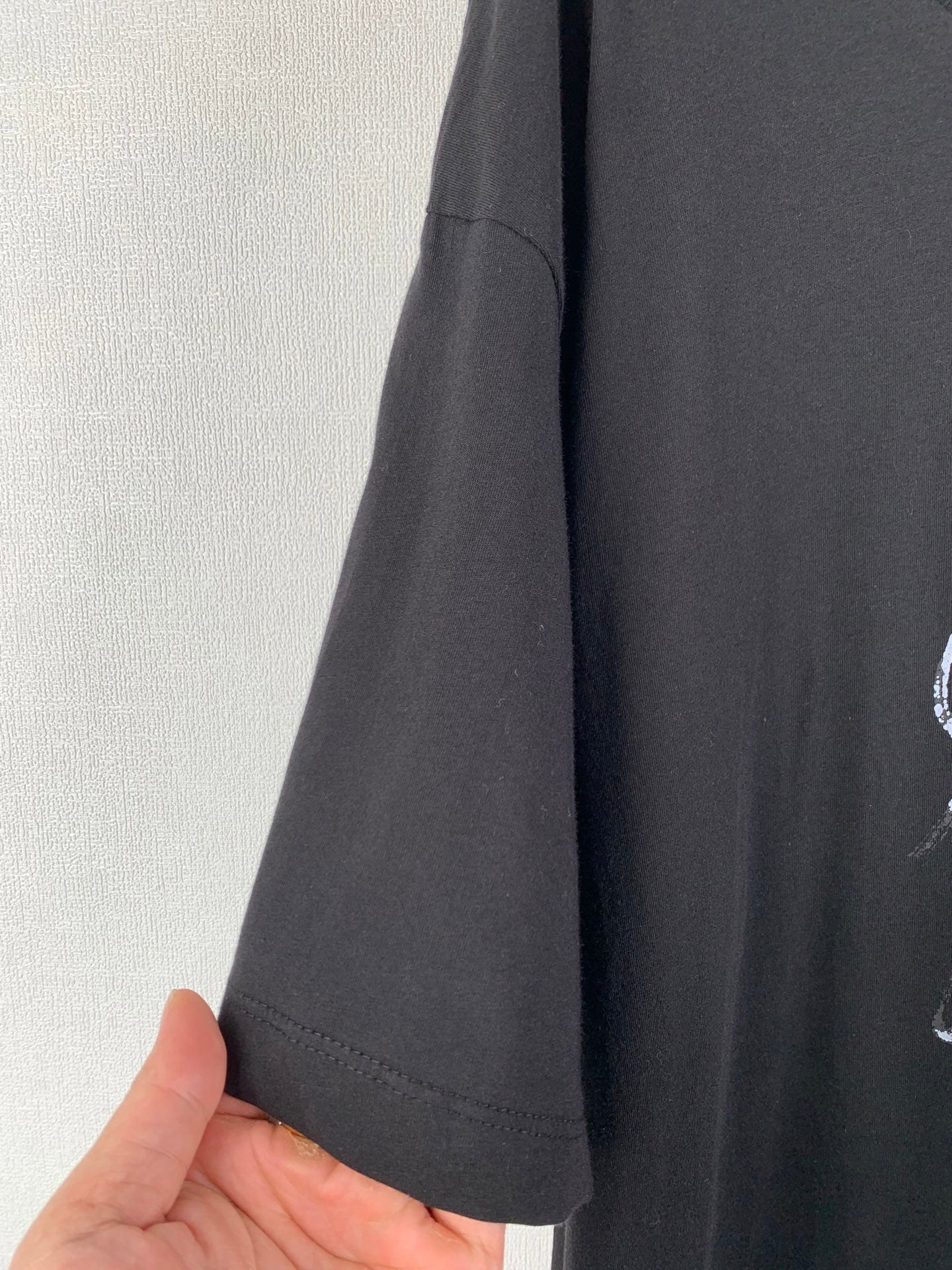 Saint Laurent Signature Logo-Print Cotton T-shirt