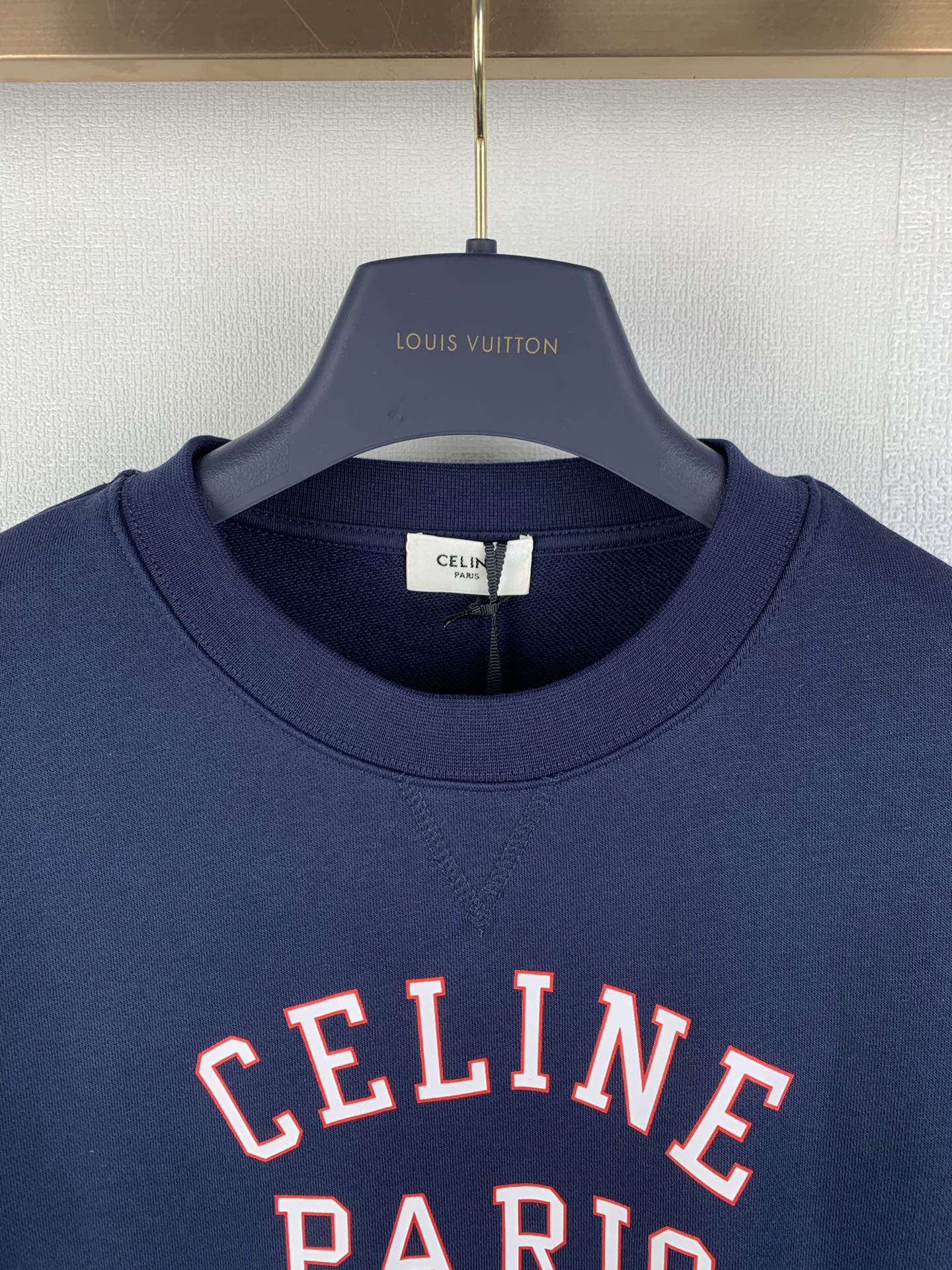 CELINE Sweatshirt / Cotton Fleece Navy