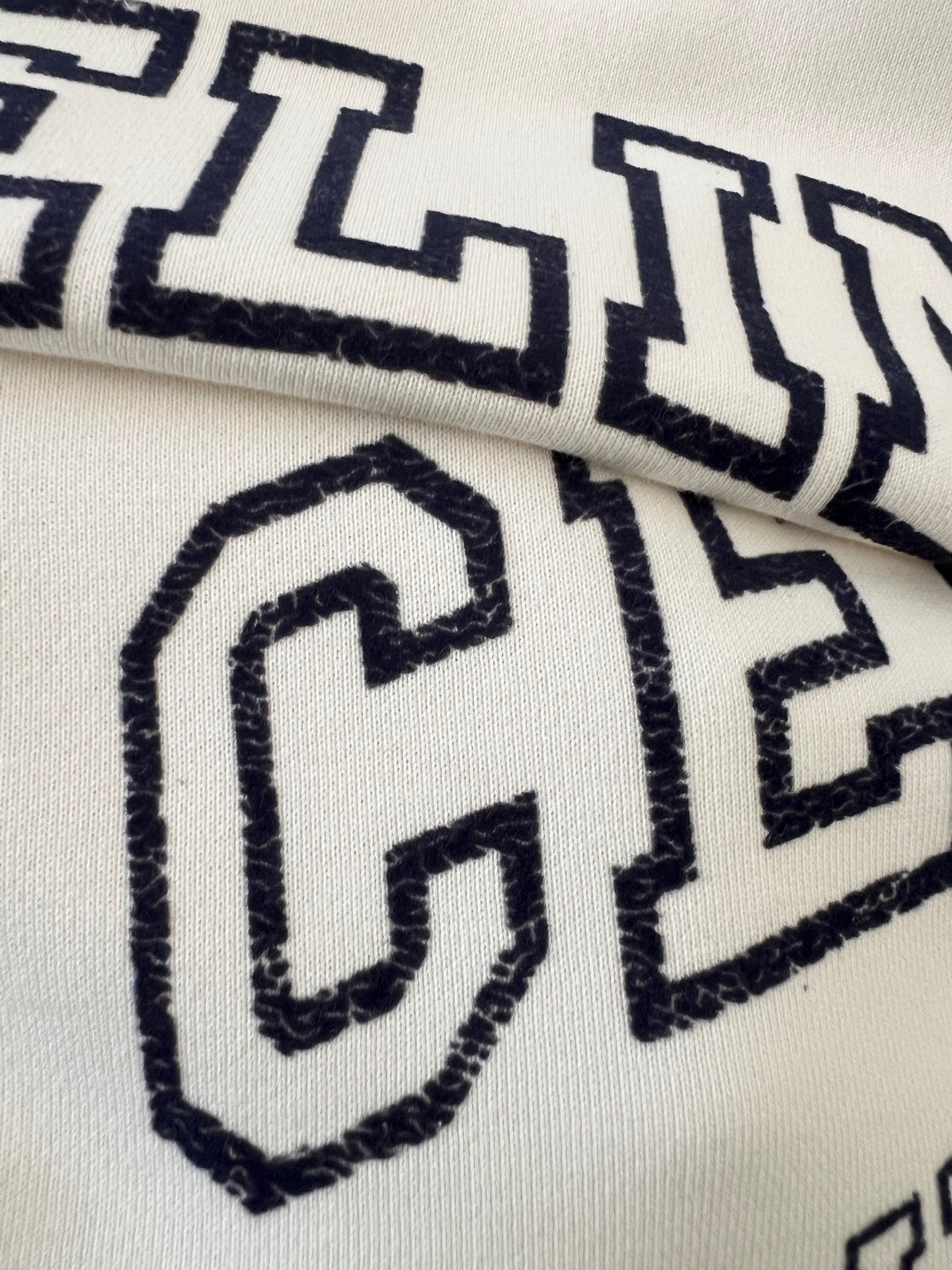 Celine cotton fleece hoodie