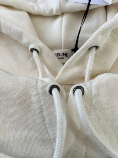 Celine cotton fleece hoodie