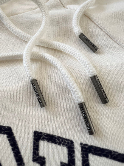 Celine cotton fleece hoodie