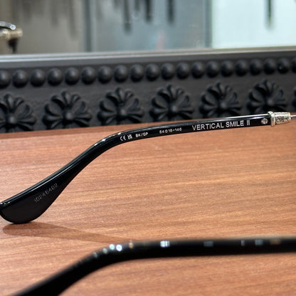 Chrome Hearts brand VERTICAL SMILE II/Side Eternity Vine eyeglasses