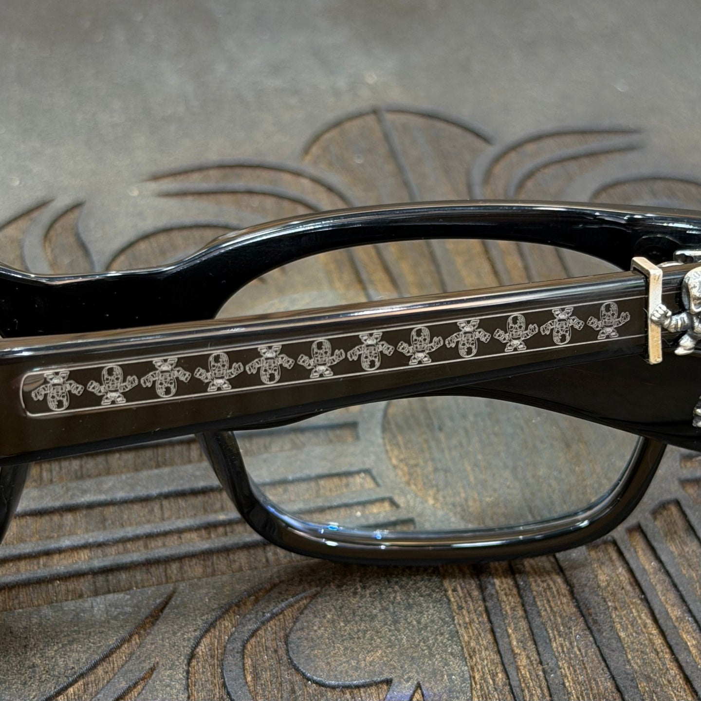 Chrome Hearts Foti Square Glasses