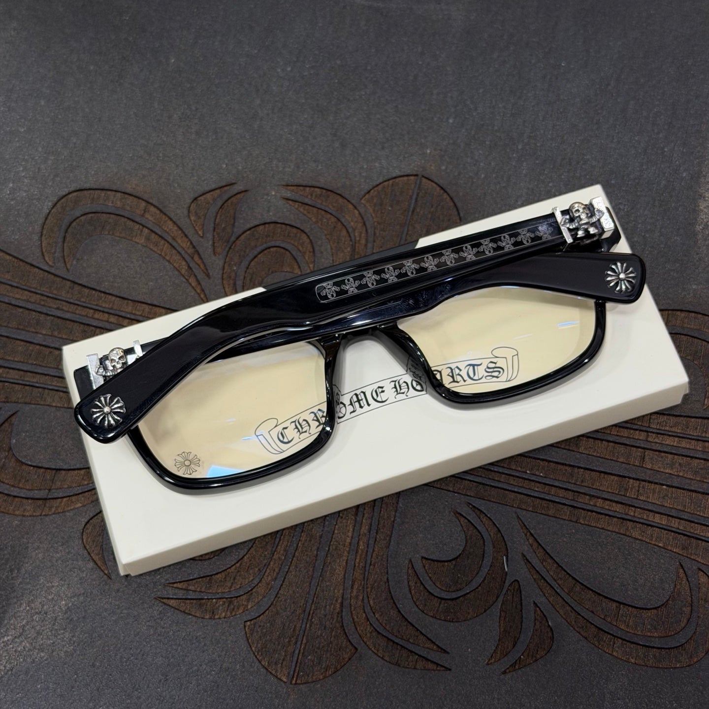 Chrome Hearts Foti Square Glasses