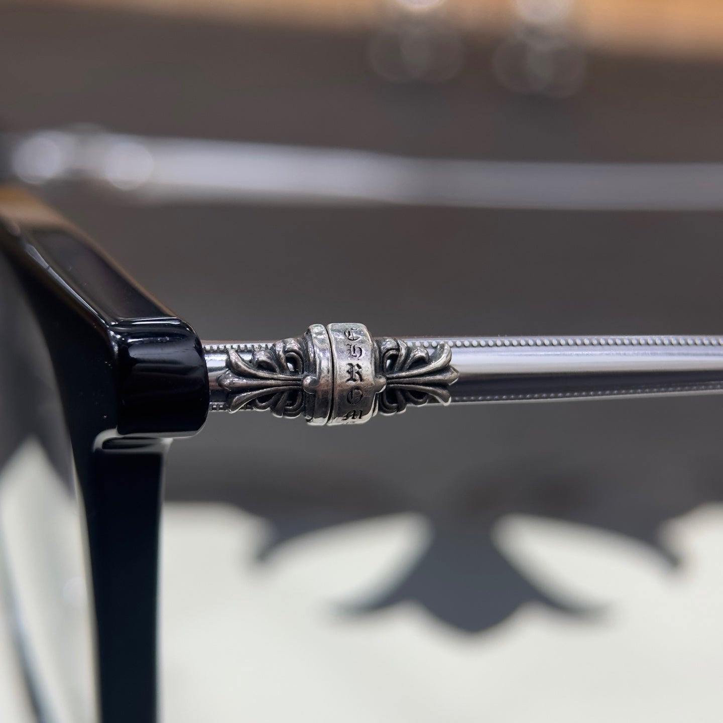 Chrome Hearts JEJE SPOT Floral Cross Glasses