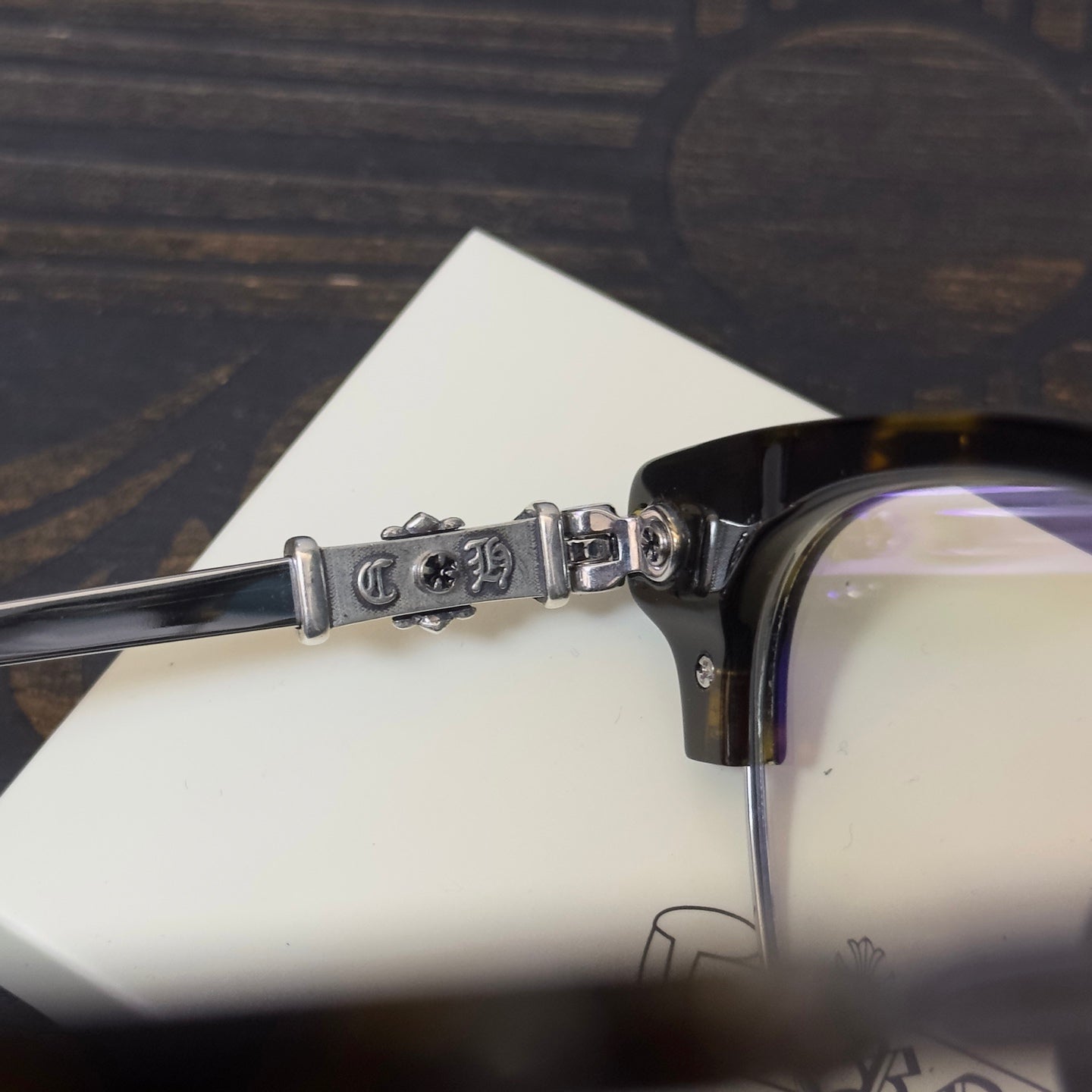 Chrome Hearts Bonennoisseur II Black Brushed Silver