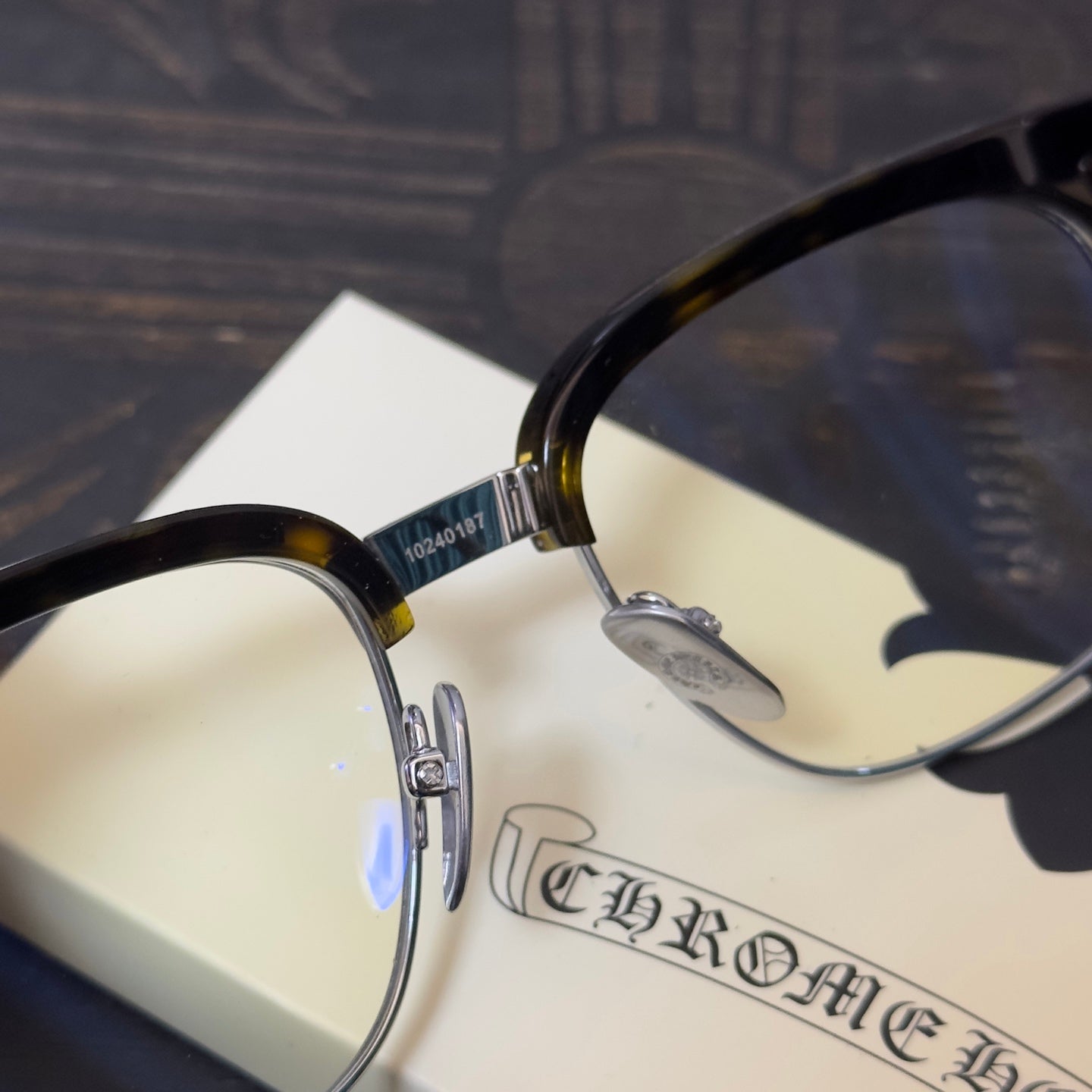 Chrome Hearts Bonennoisseur II Black Brushed Silver