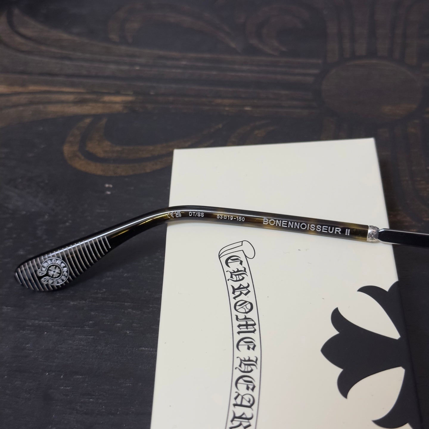 Chrome Hearts Bonennoisseur II Black Brushed Silver