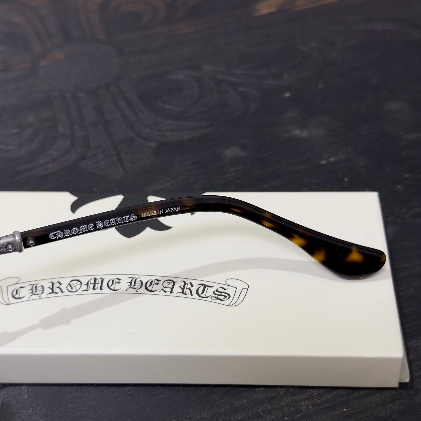 Chrome Hearts VERTICAL SMILE II/Side Eternity Vine Half-rimmed Glasses/Sunglasses/Eyeglasses