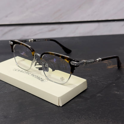 Chrome Hearts VERTICAL SMILE II/Side Eternity Vine Half-rimmed Glasses/Sunglasses/Eyeglasses