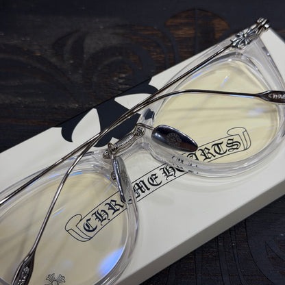 Chrome Hearts Cross Plus Square Glasses (Unisex)