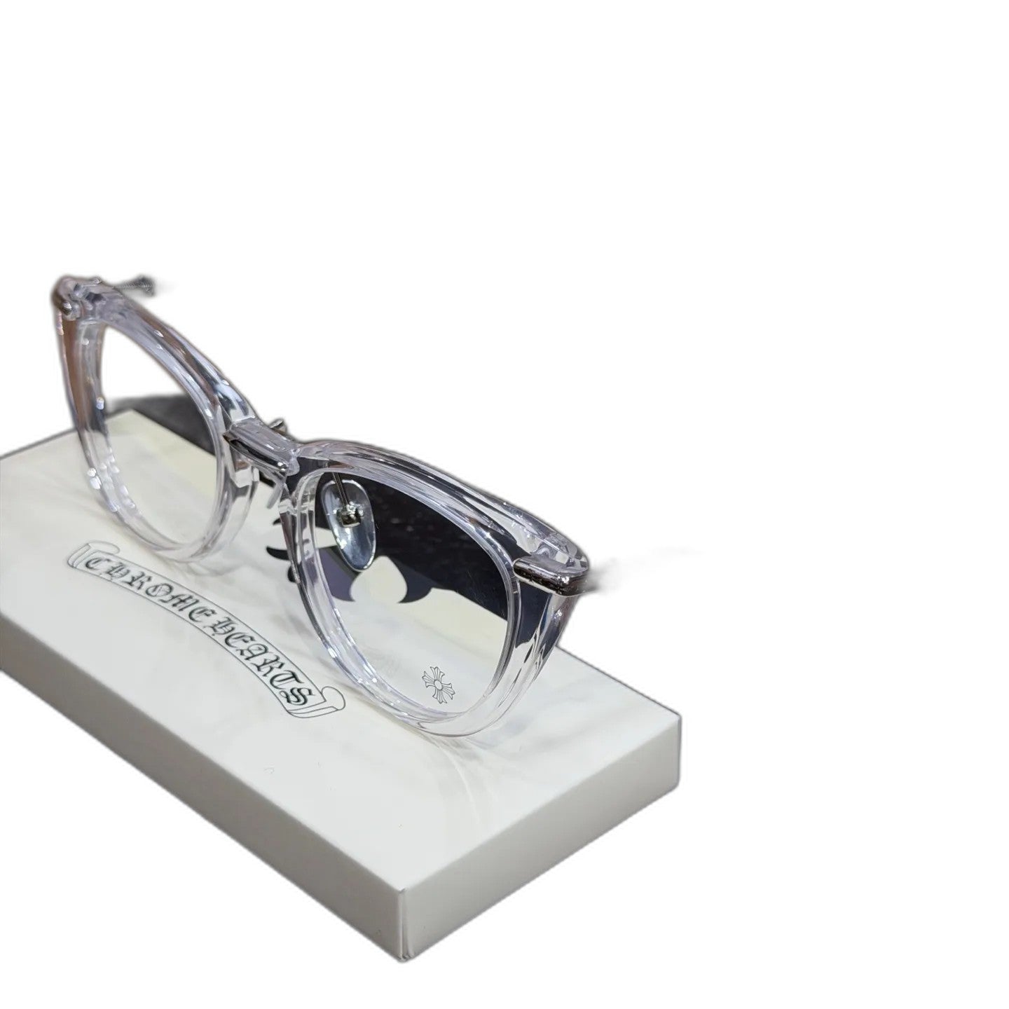 Chrome Hearts Cross Plus Square Glasses (Unisex)