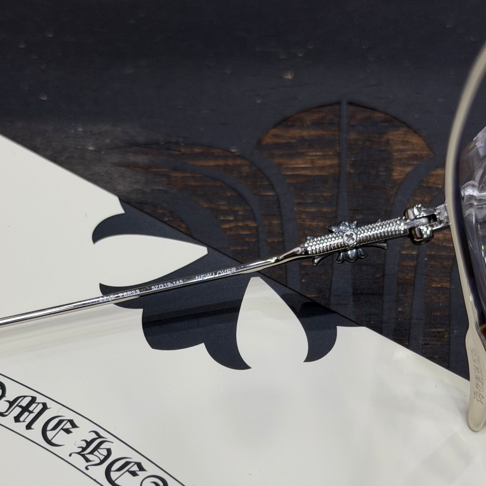 Chrome Hearts Cross Plus Square Glasses (Unisex)