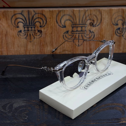 Chrome Hearts Cross Plus Square Glasses (Unisex)