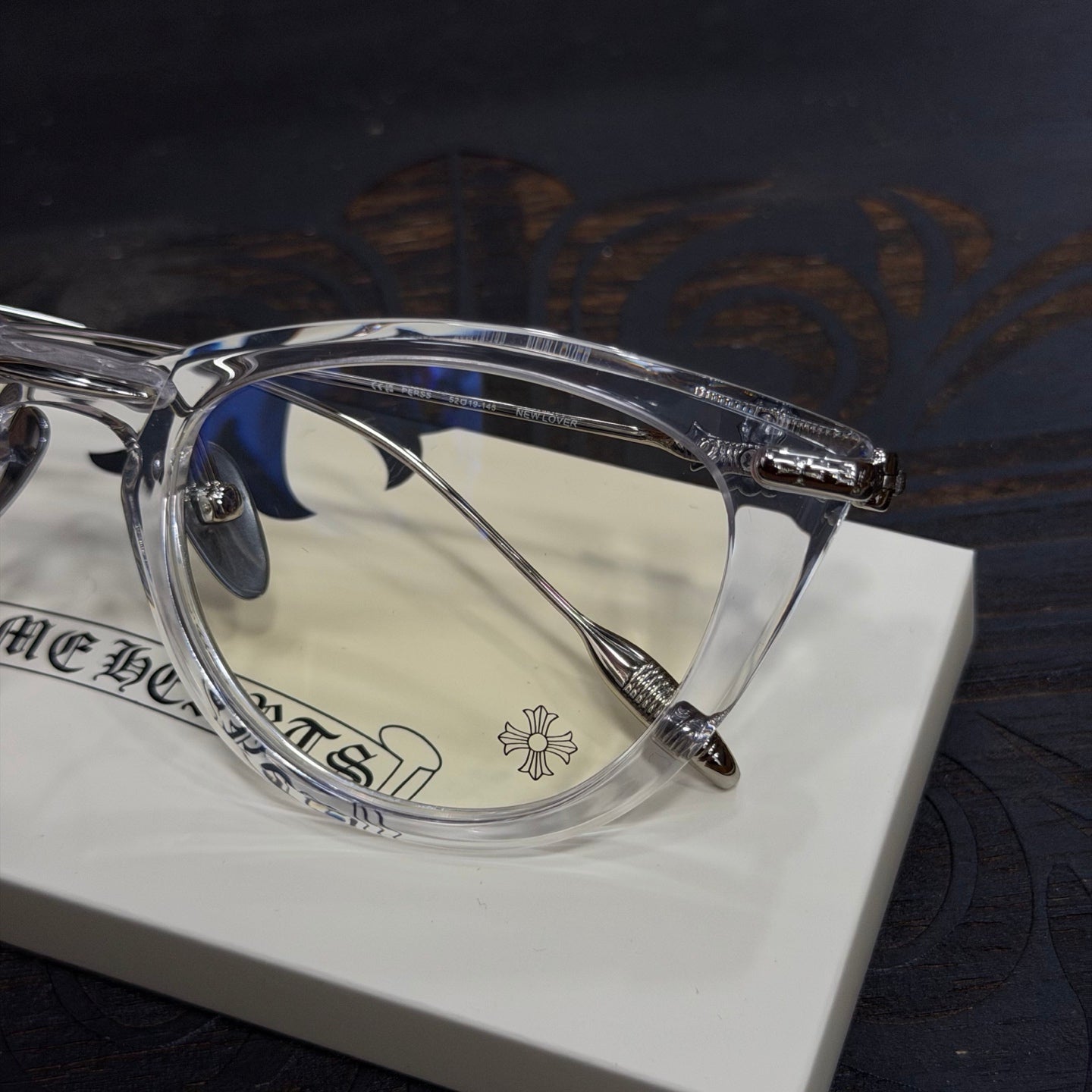 Chrome Hearts Cross Plus Square Glasses (Unisex)