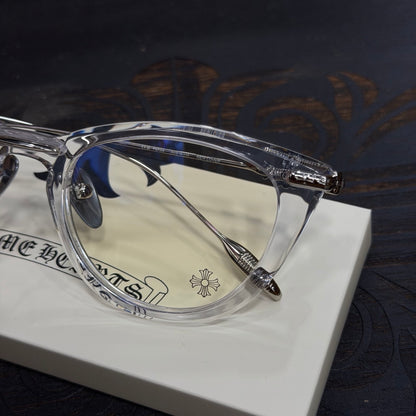 Chrome Hearts Cross Plus Square Glasses (Unisex)