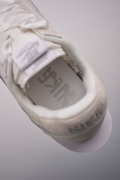 sacai × Nike LDV Waffle "Triple White"