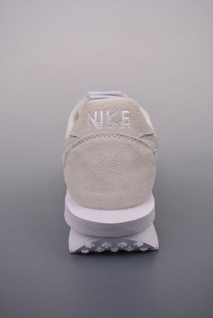sacai × Nike LDV Waffle "Triple White"