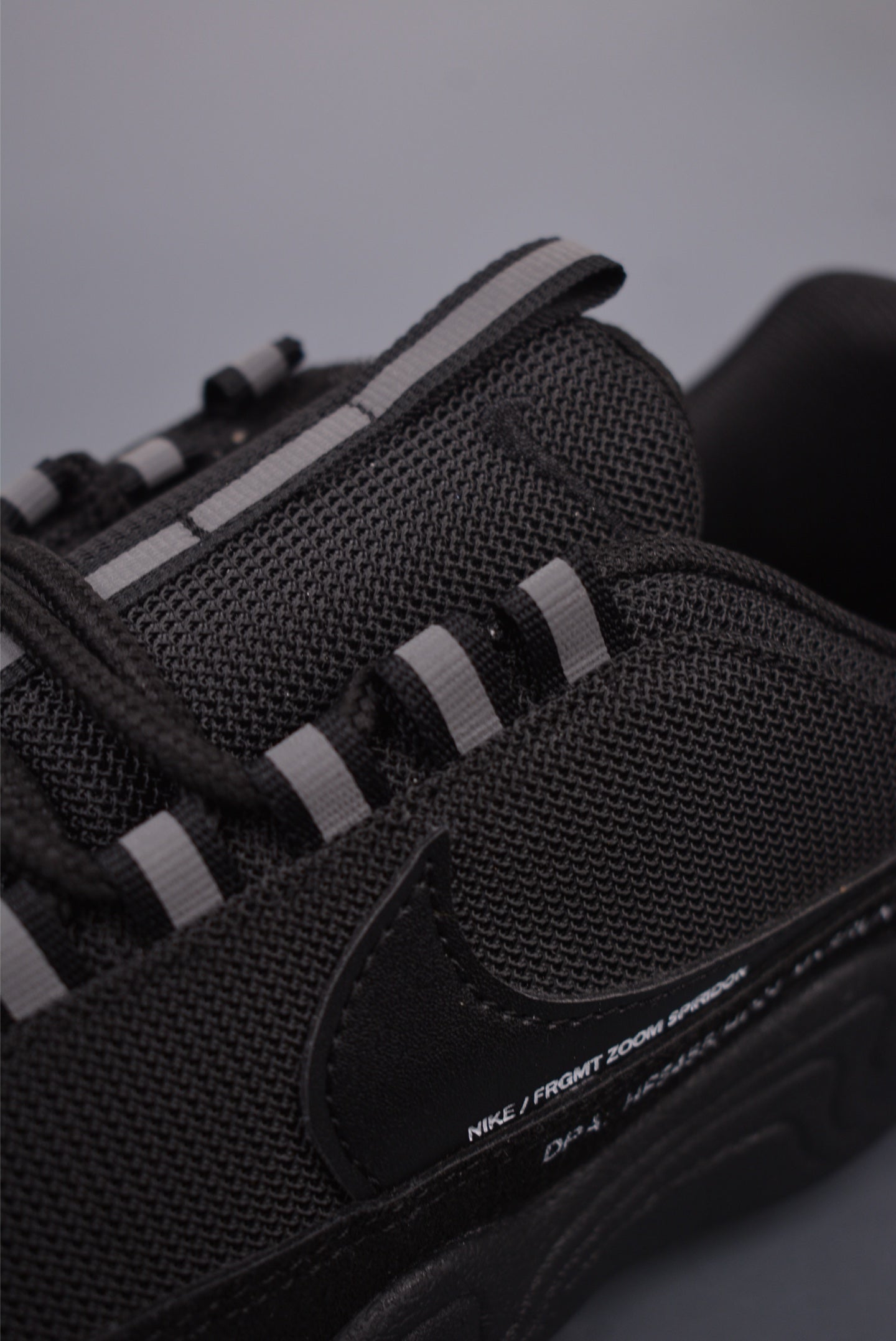 Fragment × Nike Air Zoom Spiridon SP "Black"