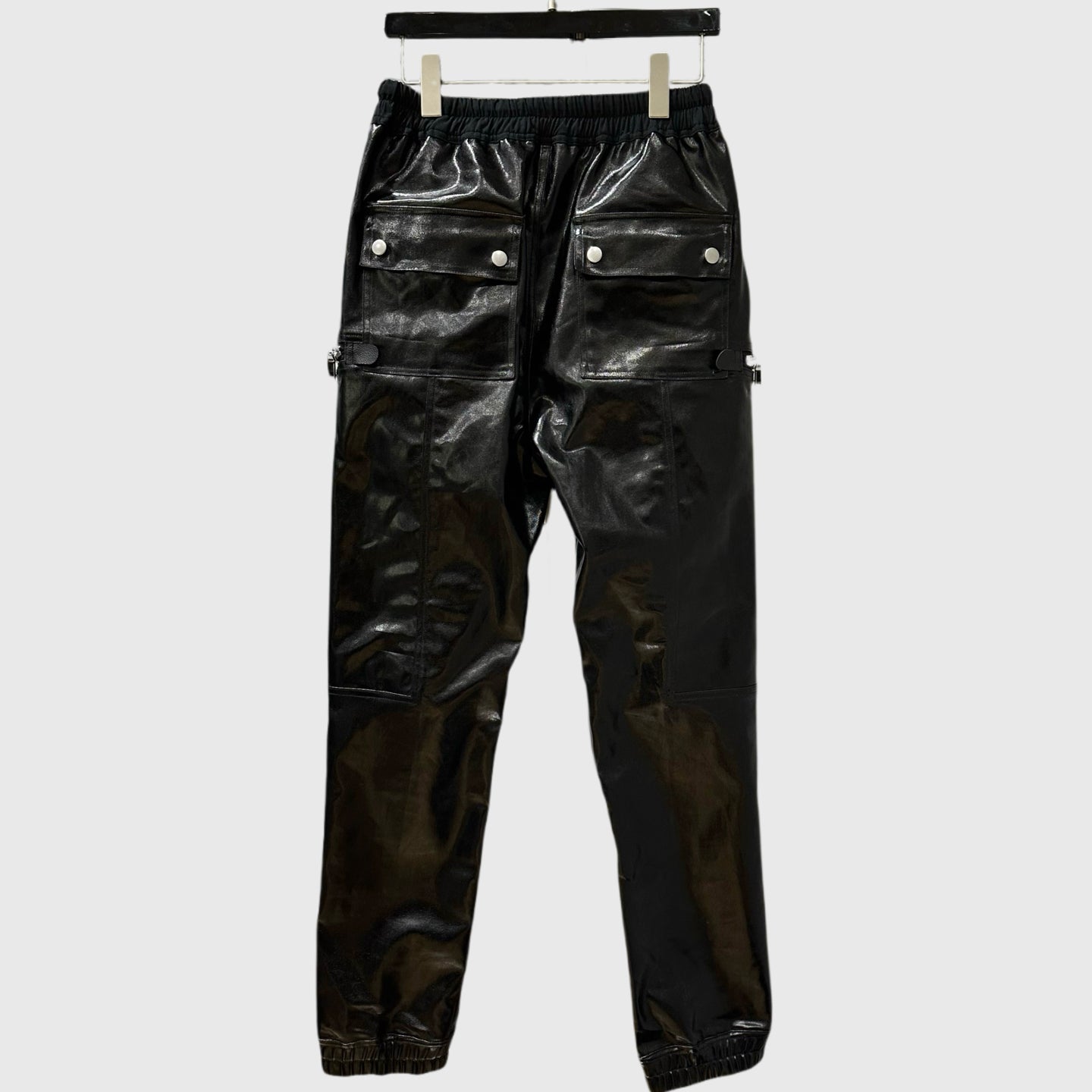 Rick Owens Bauhaus leather work pants