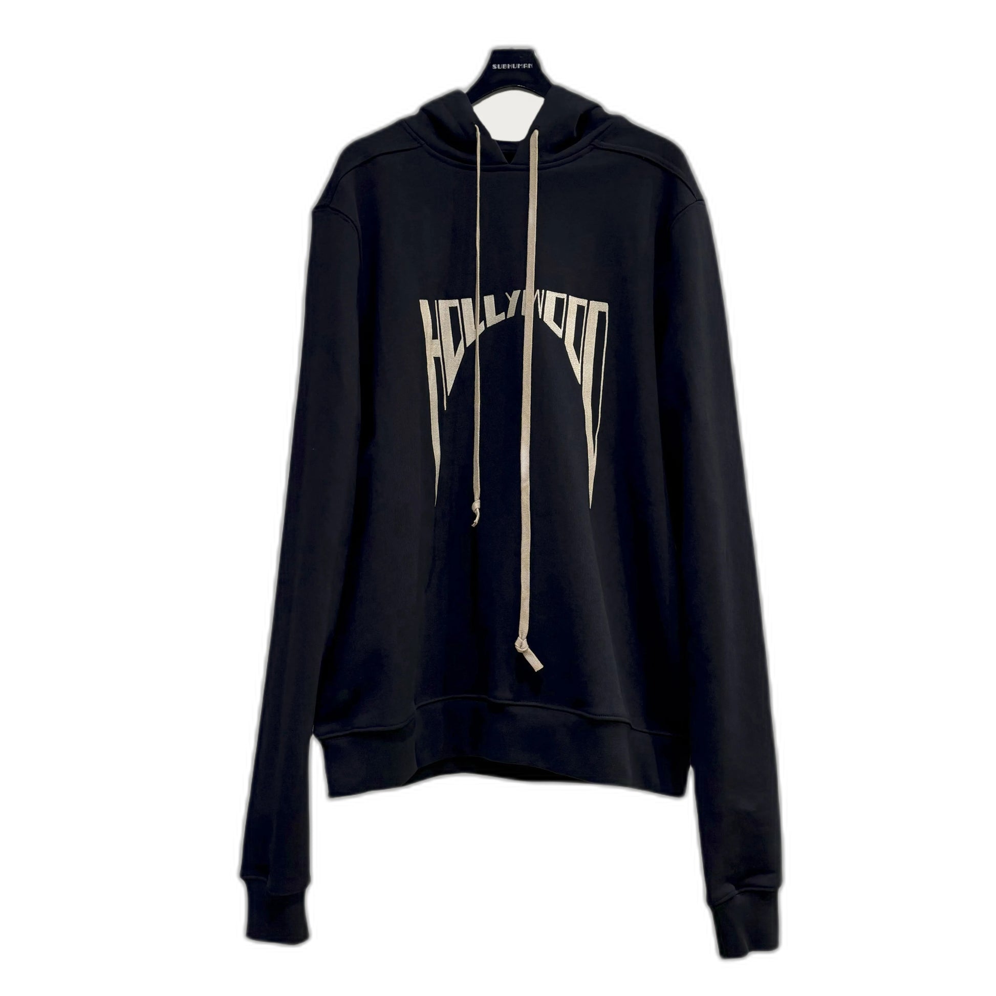 Rick Owens DRKSHDW Oversized Hoodie 'Black/Milk'
