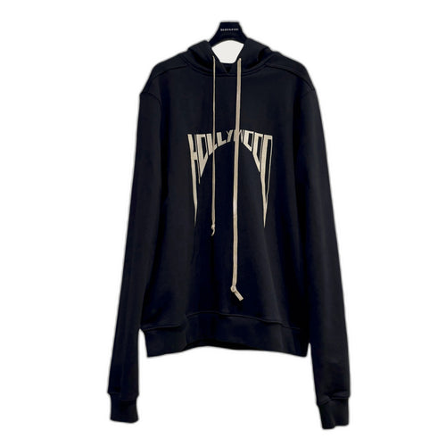 Rick Owens DRKSHDW Oversized Hoodie 'Black/Milk'