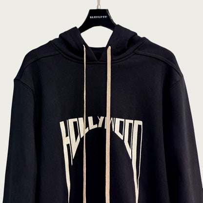 Rick Owens DRKSHDW Oversized Hoodie 'Black/Milk'